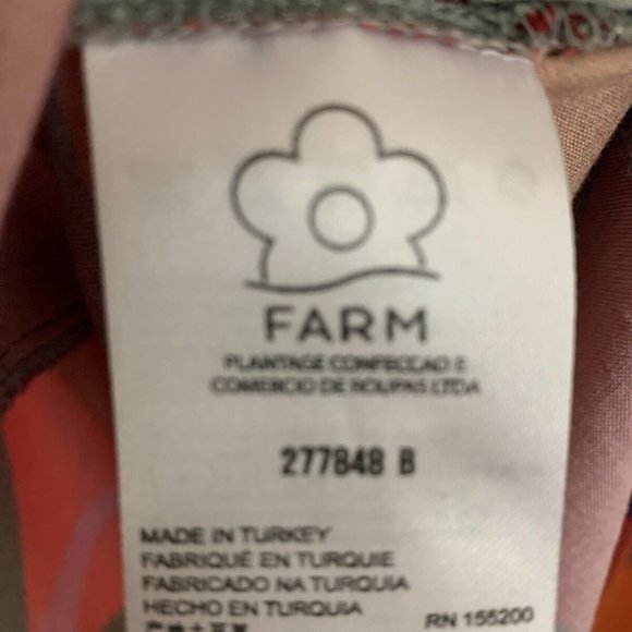 🌴Farm Rio Tropical Beach Cover-Up Mini Dress - Picture 6 of 10